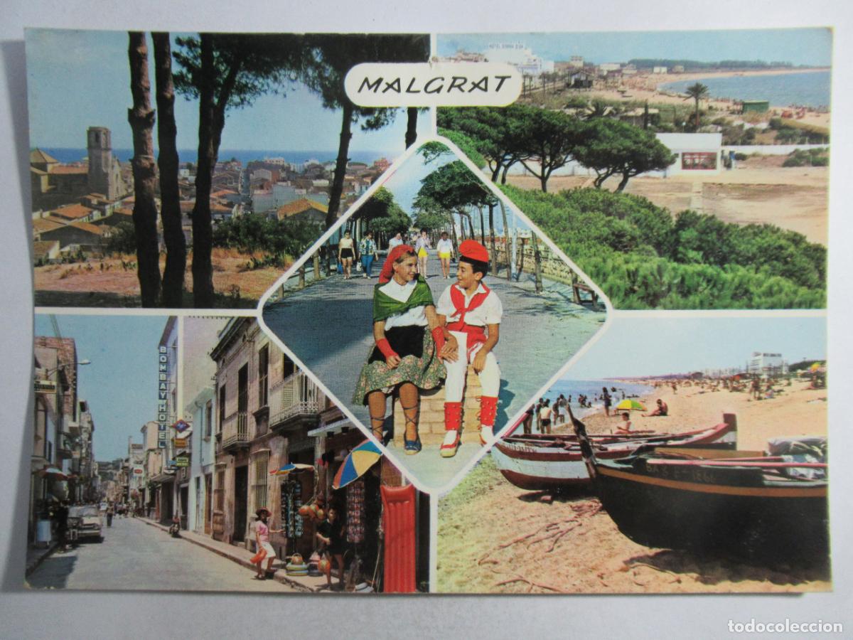 Postales: Malgrat de Mar (Barcelona) - Escrita