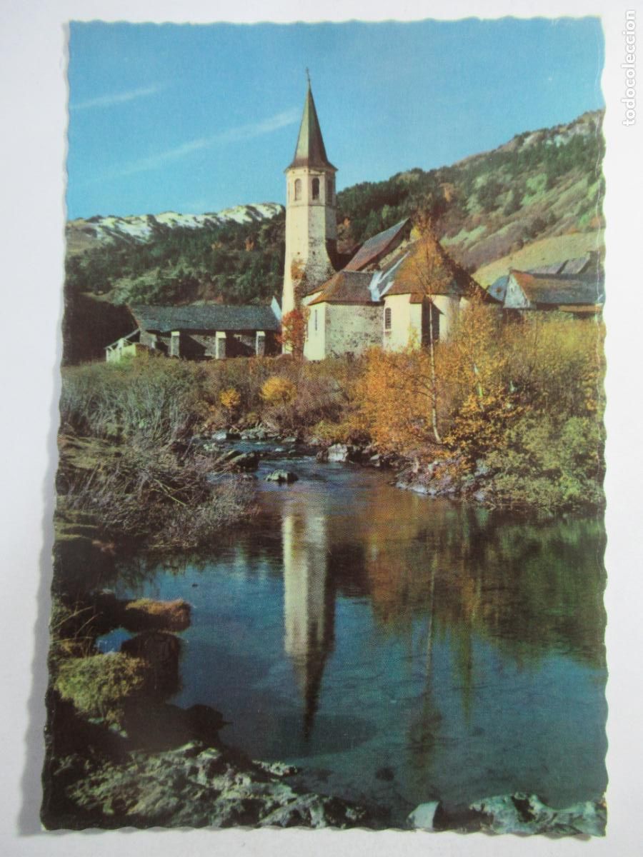 Postales: Pirineos de L&eacute;rida - El Valle de Ar&aacute;n - Santuario de Montgarr&iacute;. Noguera Pallaresa - S/C