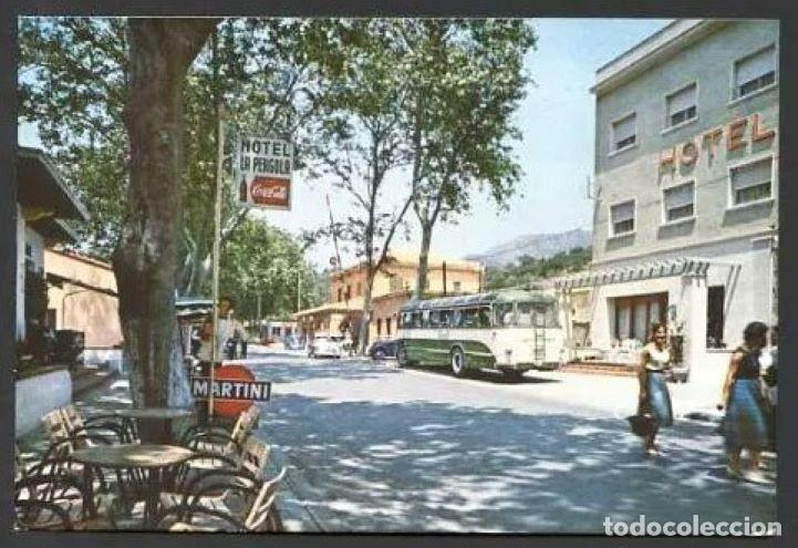 Cartes Postales: La Jonquera. *La Junquera. Hotel La P&eacute;rgola y Aduana al fondo*Ed. Fot. Bosch n&ordm; 2046. Nueva.