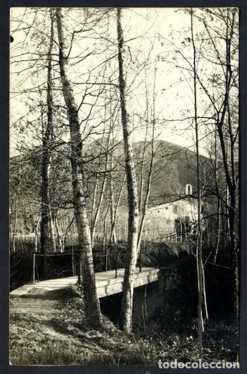 Cartes Postales: Les Preses. Foto tama&ntilde;o postal. Dorso escrito.