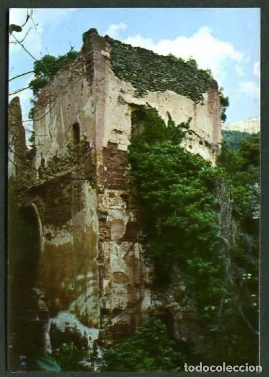 Postkarten: La Morera de Montsant. *Cartoixa d&acute;Escaladei. Fachada Iglesia* Ed. Arribas n&ordm; 12. Circulada.