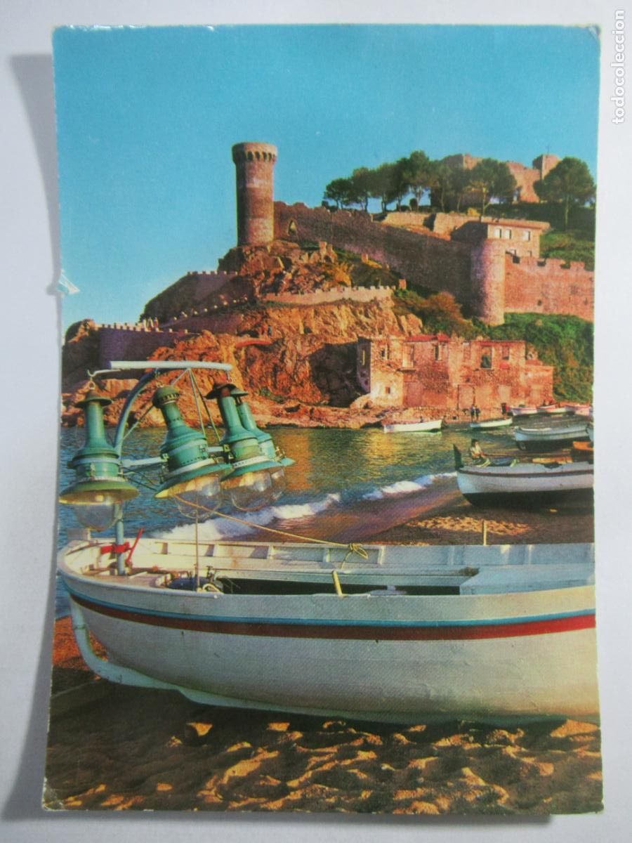 Postales: Tossa de Mar (Girona) - Costa Brava - Playa el rec&oacute; - S/C