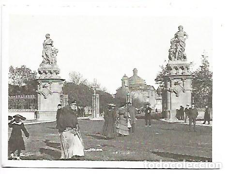 Postales: ENTRADA DEL PARQUE.- BARCELONA - Foto 1