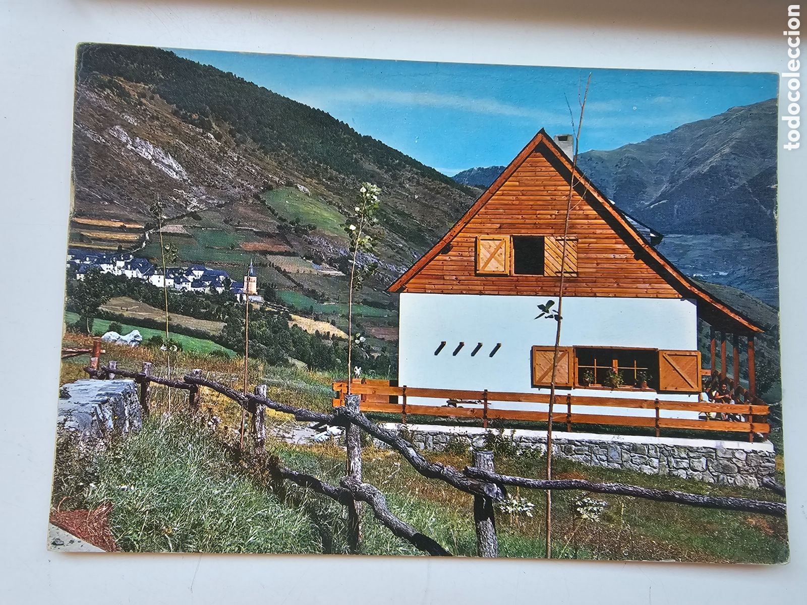 Postales: Postal de Gausach des del Castet. Vall d'Aran Catalunya 1965