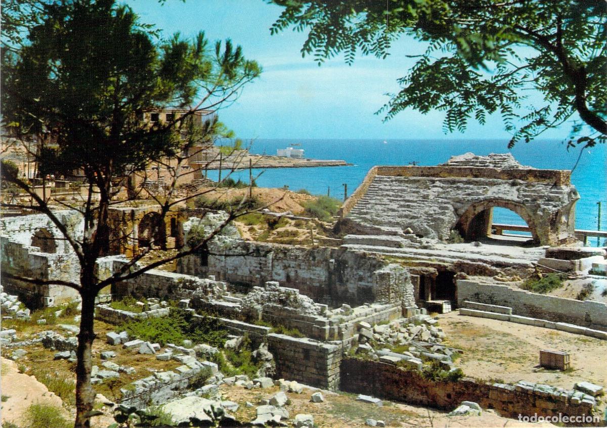 Postales: Postal Anfiteatro Romano y Ruinas de Tarragona, Costa Dorada