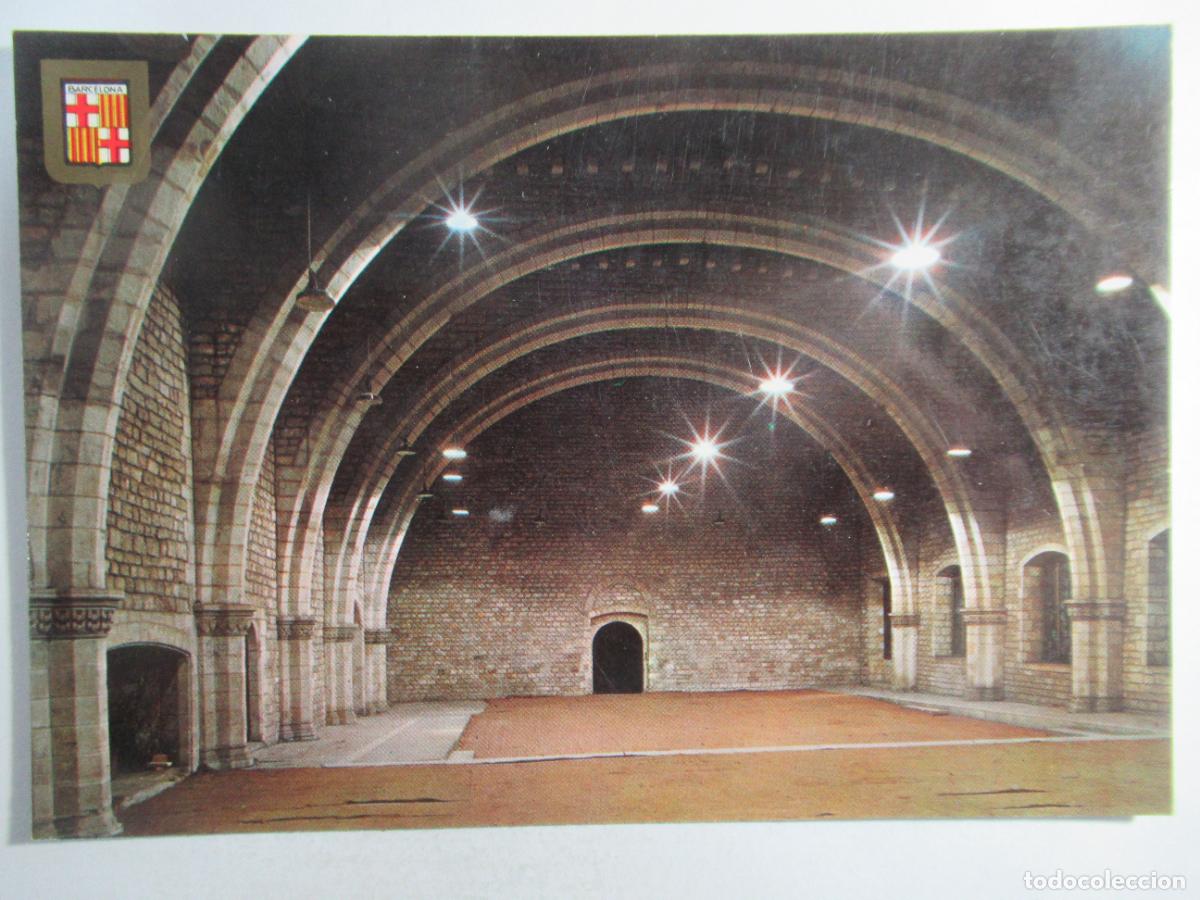 Postales: Barcelona - Barrio G&oacute;tico - Sal&oacute;n de Tinell - S/C