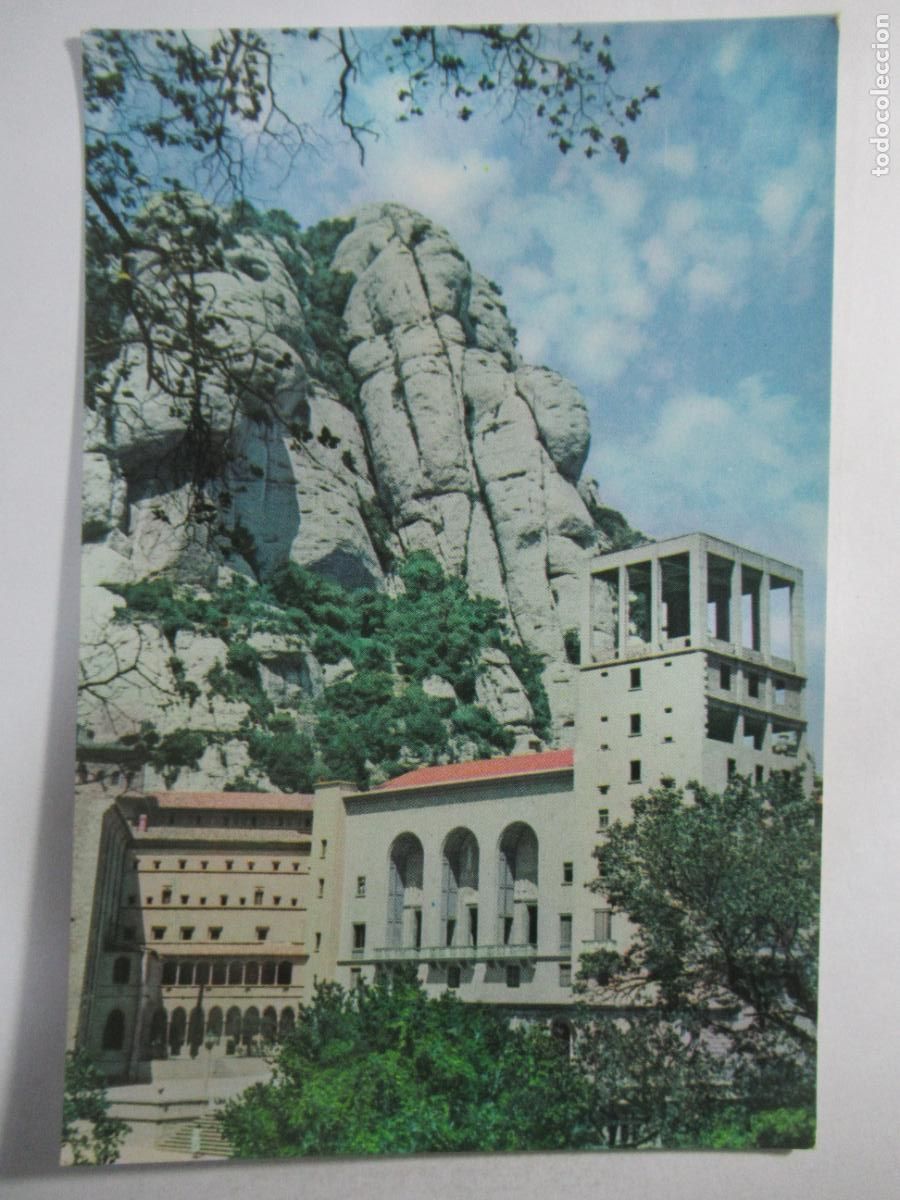 Postales: Montserrat - Vista parcial del Santuario - S/C