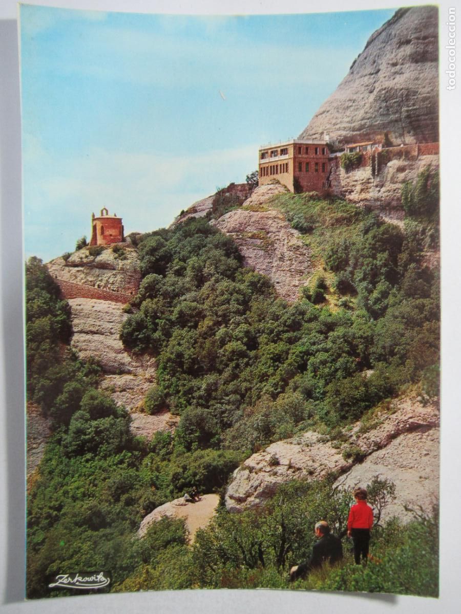 Postales: Montserrat - San Juan. Ermita y Restaurante - S/C
