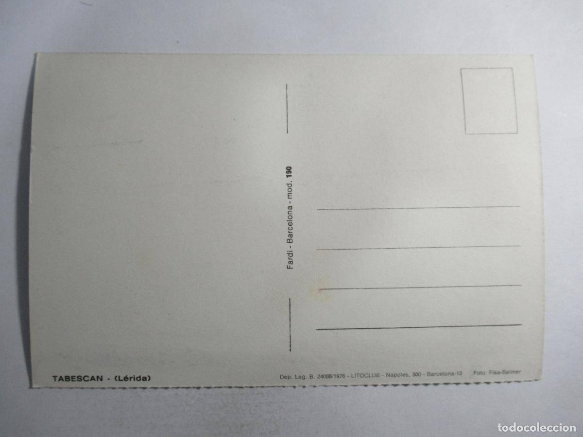 Postales: Tabescan (L&eacute;rida) - S/C - Foto 2