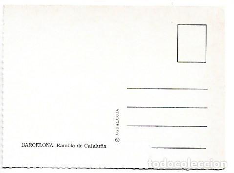 Postales: RAMBLA DE CATALU&Ntilde;A.- BARCELONA - Foto 2