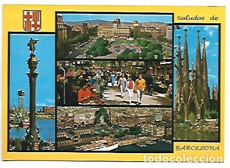 Postales: VARIOS ASPECTOS.- BARCELONA - Foto 1