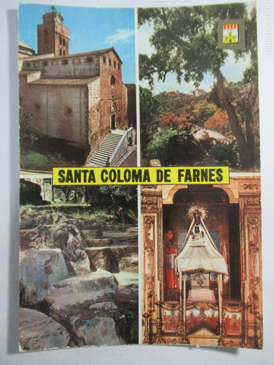 Postales: Santa Coloma de Farn&eacute;s (Gerona) - Diversos aspectos - Circulada