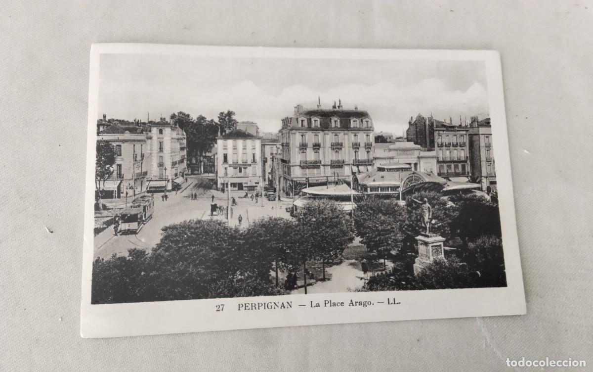 Postales: PREPIGNAN, POSTAL ANTIGUA , BLANCO Y NEGRO. - Foto 2