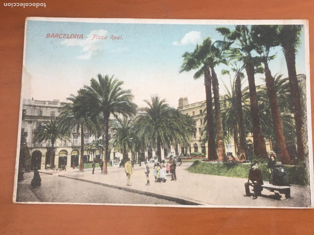 Postales: barcelona plaza real postal original antigua