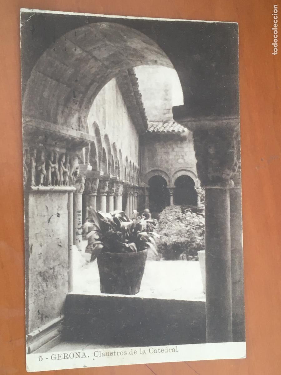 Postales: gerona girona claustro catedral postal original antigua
