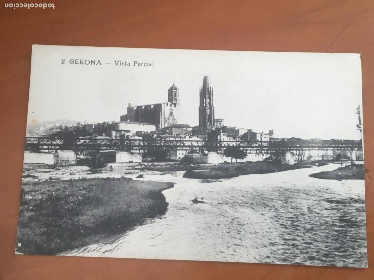 Postales: gerona girona vista parcial postal original antigua