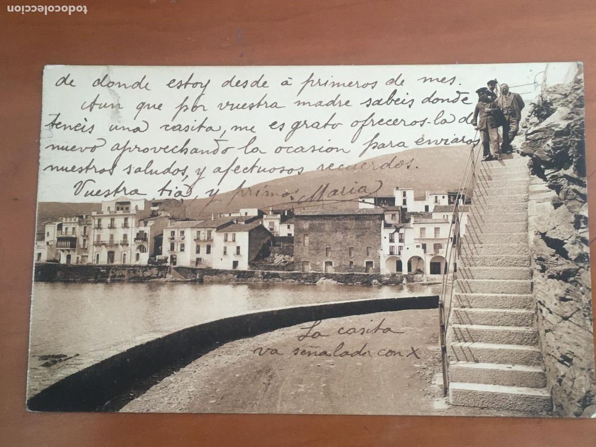 Postales: cadaques es baluart postal original antigua