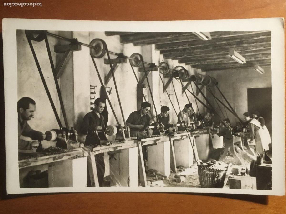 Postales: san hilario sacalm sant hilari taller torneria artistica animacion postal original antigua