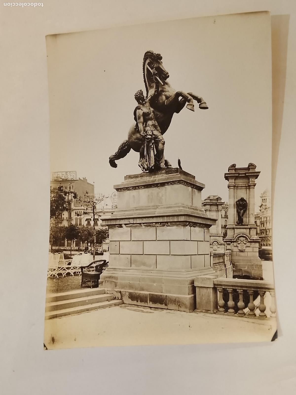 Postales: BARCELONA - PLA&Ccedil;A CATALUNYA - FOTO ARCHIVO ROISIN - FOTOGRAFIA ANTIGUA -NO ES POSTAL-(115.753)