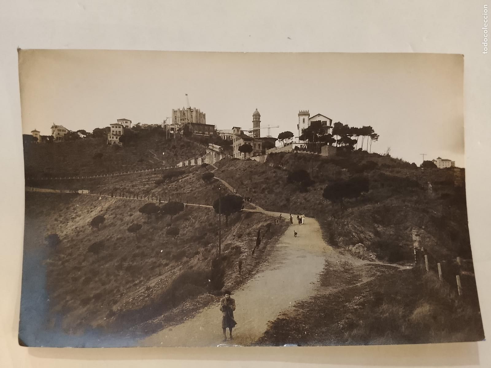 Postales: BARCELONA - TIBIDABO - FOTO ARCHIVO ROISIN - FOTOGRAFIA ANTIGUA -NO ES POSTAL-(115.754)