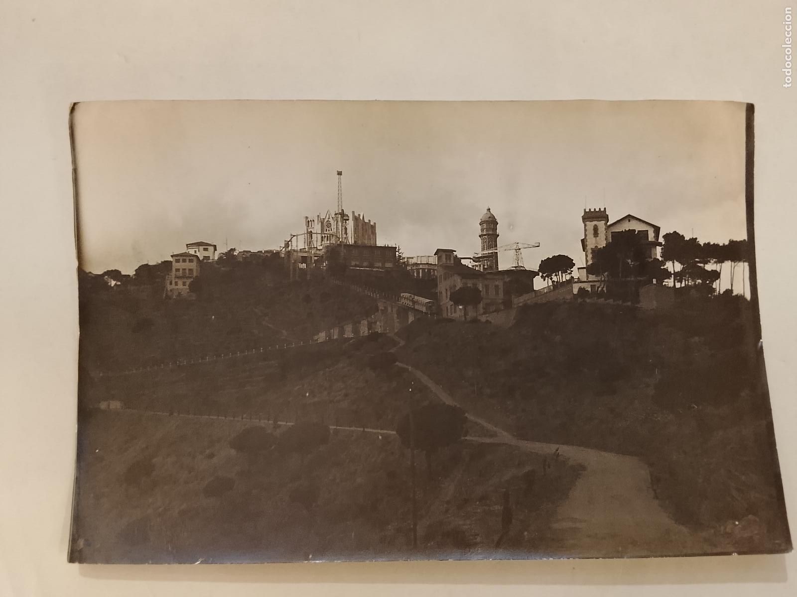 Postales: BARCELONA - TIBIDABO -ARCHIVO ROISIN-FOTOGRAFIA ANTIGUA-NO ES POSTAL-(115.760)