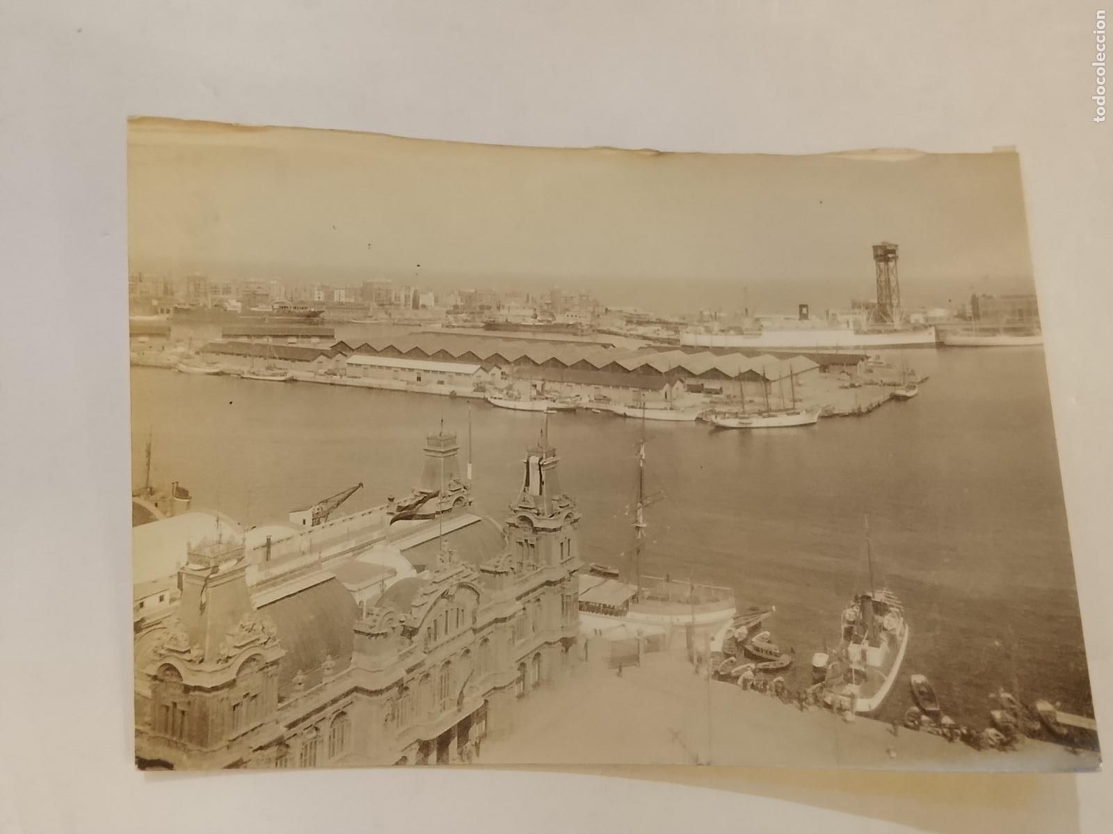 Postales: BARCELONA - PUERTO -ARCHIVO ROISIN-FOTOGRAFIA ANTIGUA-(115.765)
