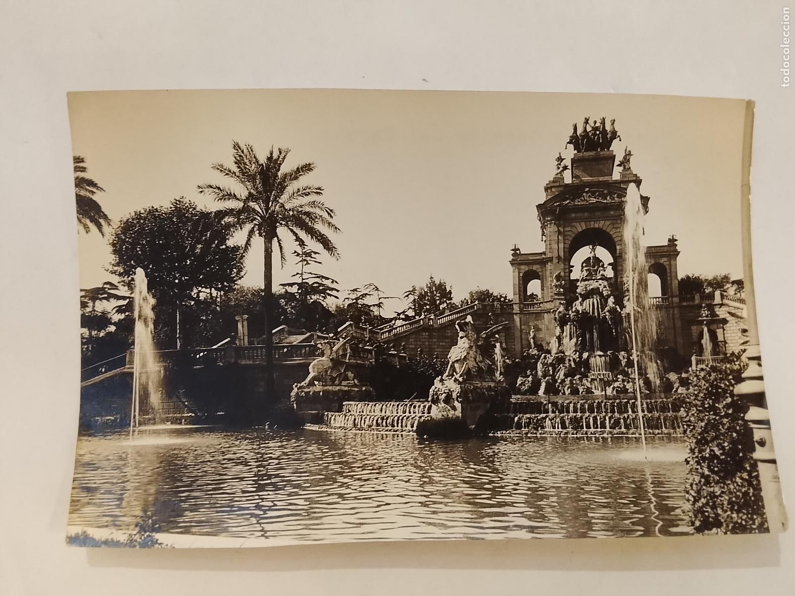 Postales: BARCELONA - CASCADA DEL PARQUE -ARCHIVO ROISIN-FOTOGRAFIA ANTIGUA-(115.770)