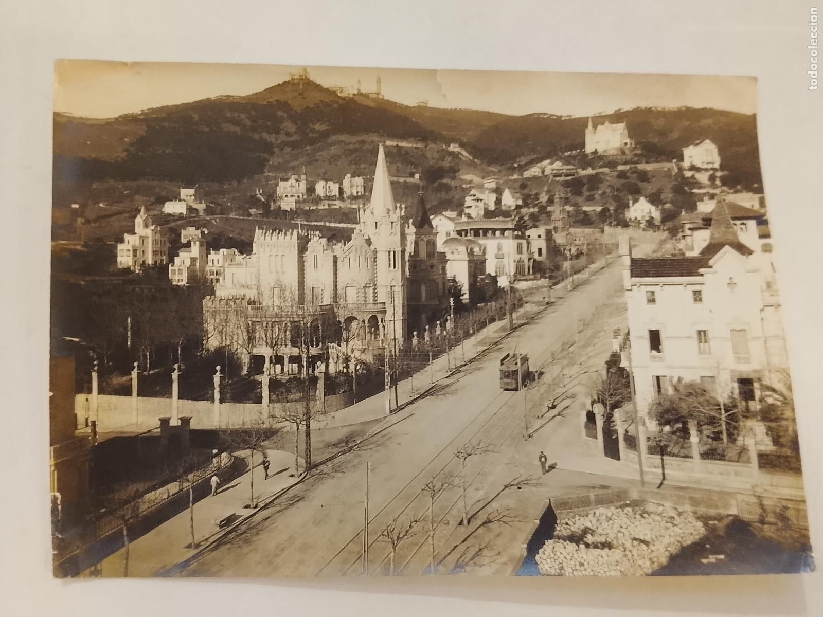 Postales: BARCELONA - AVINGUDA DEL TIBIDABO - TRANVIA -ARCHIVO ROISIN-FOTOGRAFIA ANTIGUA-(115.785)