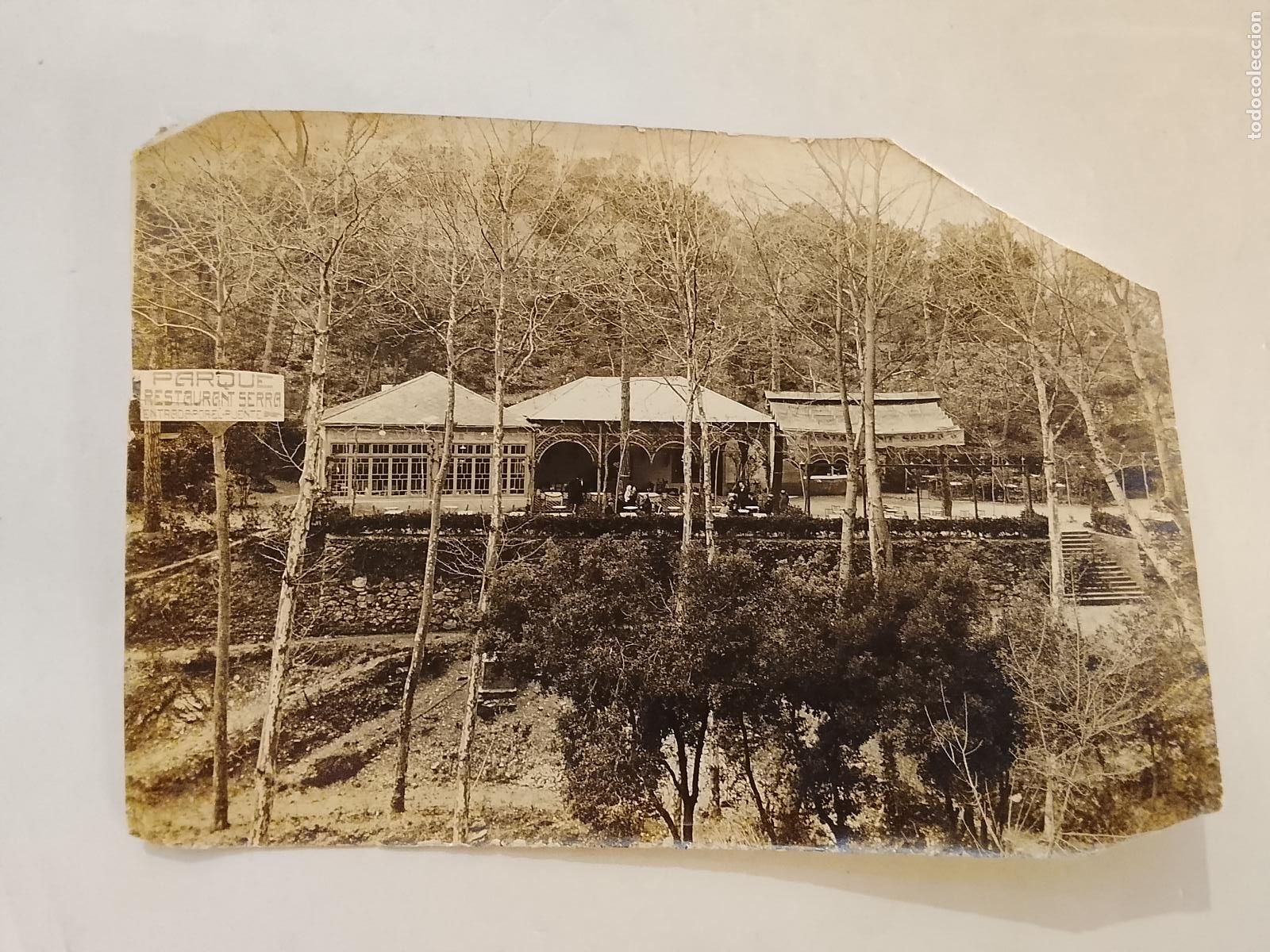 Postales: BARCELONA - PARQUE RESTAURANTE SERRA -ARCHIVO ROISIN-FOTOGRAFIA ANTIGUA-(115.790)