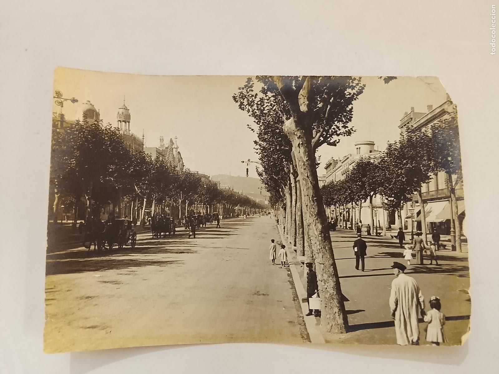 Postales: BARCELONA - PASSEIG DE GRACIA -ARCHIVO ROISIN-FOTOGRAFIA ANTIGUA-(115.794)