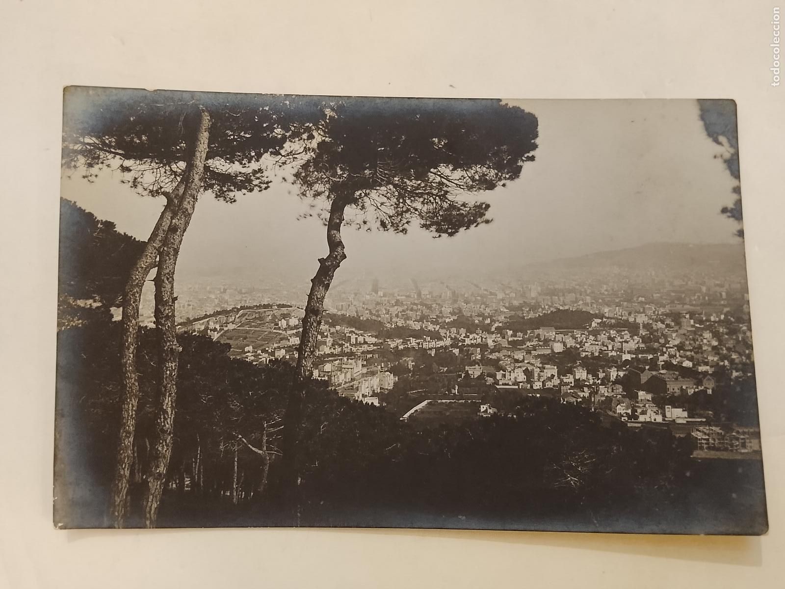 Postales: BARCELONA - VISTA DE LA CIUDAD - FOTOGRAFICA - POSTAL ANTIGUA -(115.804)