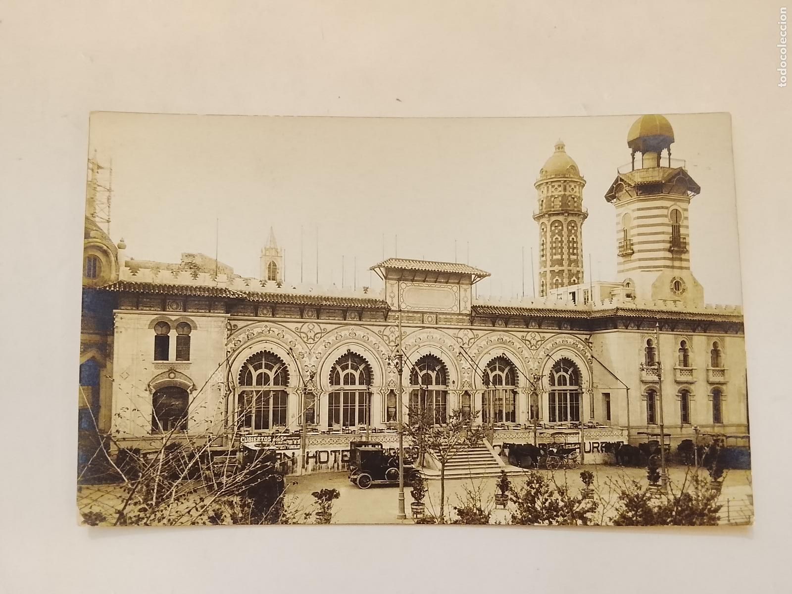 Postales: BARCELONA - TIBIDABO - GRAN HOTEL - COCHES - FOTOGRAFICA - POSTAL ANTIGUA -(115.808)