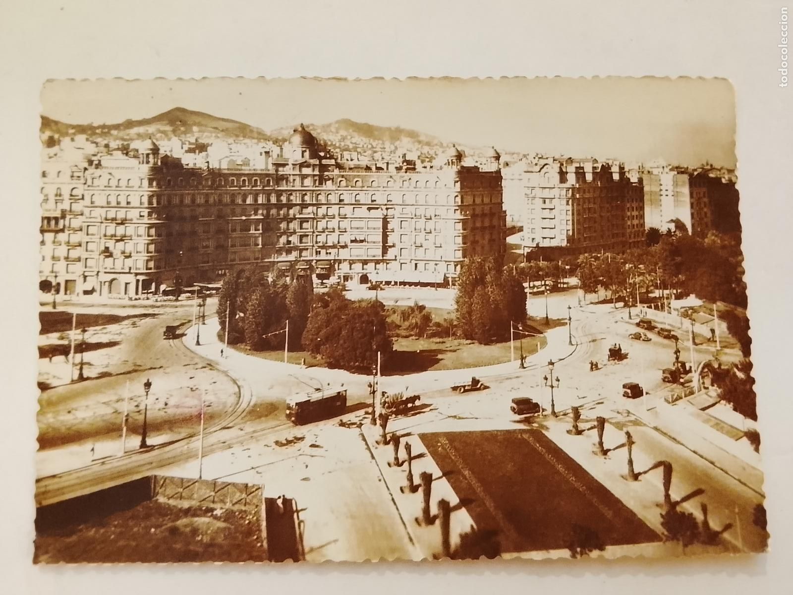 Postales: BARCELONA - PLAZA CALVO SOTELO - FOTOGRAFIA ANTIGUA -ARCHIVO ROISIN-(115.813)