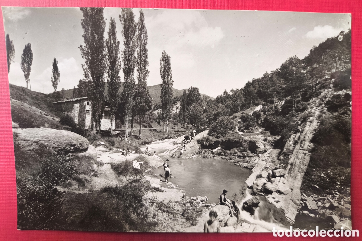 Postales: BORRED&Agrave; MOL&Iacute; DE DALT POSTAL FOTOGR&Aacute;FICA BERGUED&Agrave; C. 1955