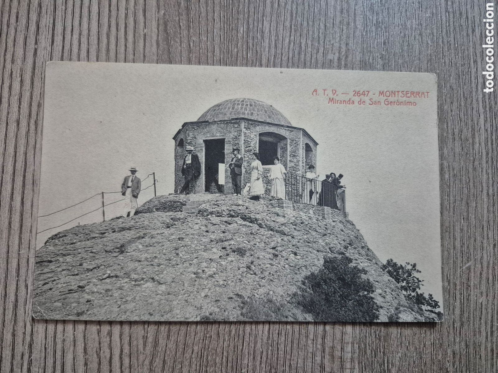 Postales: MONTSERRAT. MIRANDA DE SAN GERONIMO. ED. ANGEL TOLDRA VIAZO. SIN CIRCULAR. CCTT