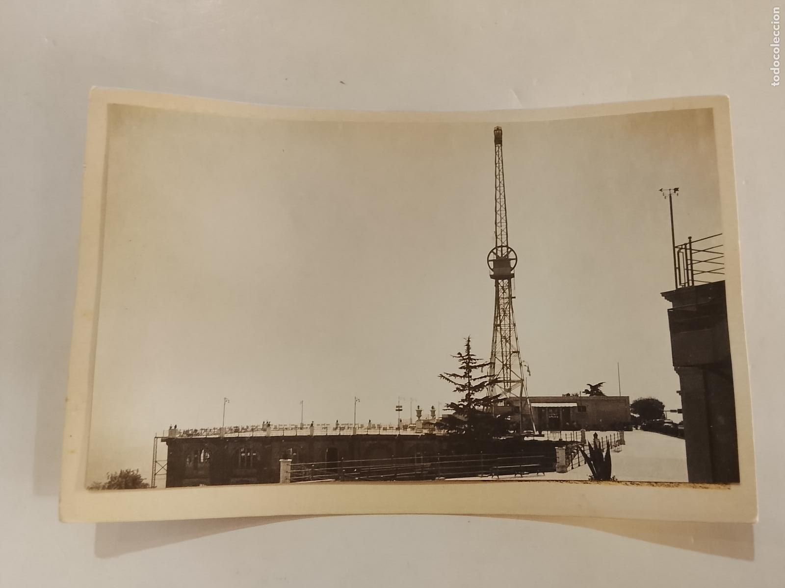 Postales: BARCELONA - TIBIDABO - ROISIN -ES FOTO PEGADA-POSTAL PROTOTIPO ANTIGUA-(115.821)