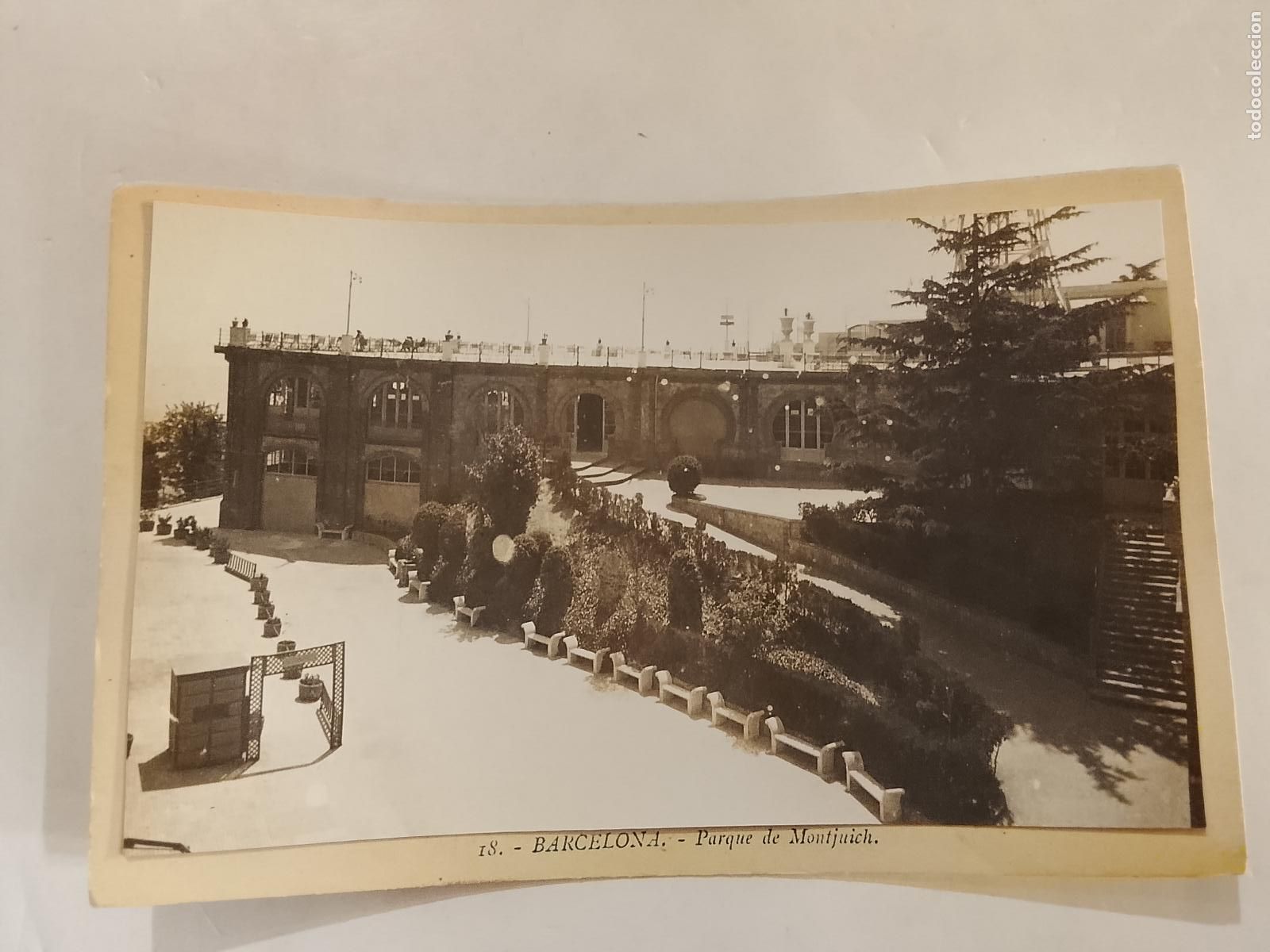 Postales: BARCELONA - TIBIDABO - ROISIN -ES FOTO PEGADA-POSTAL PROTOTIPO ANTIGUA-(115.823)