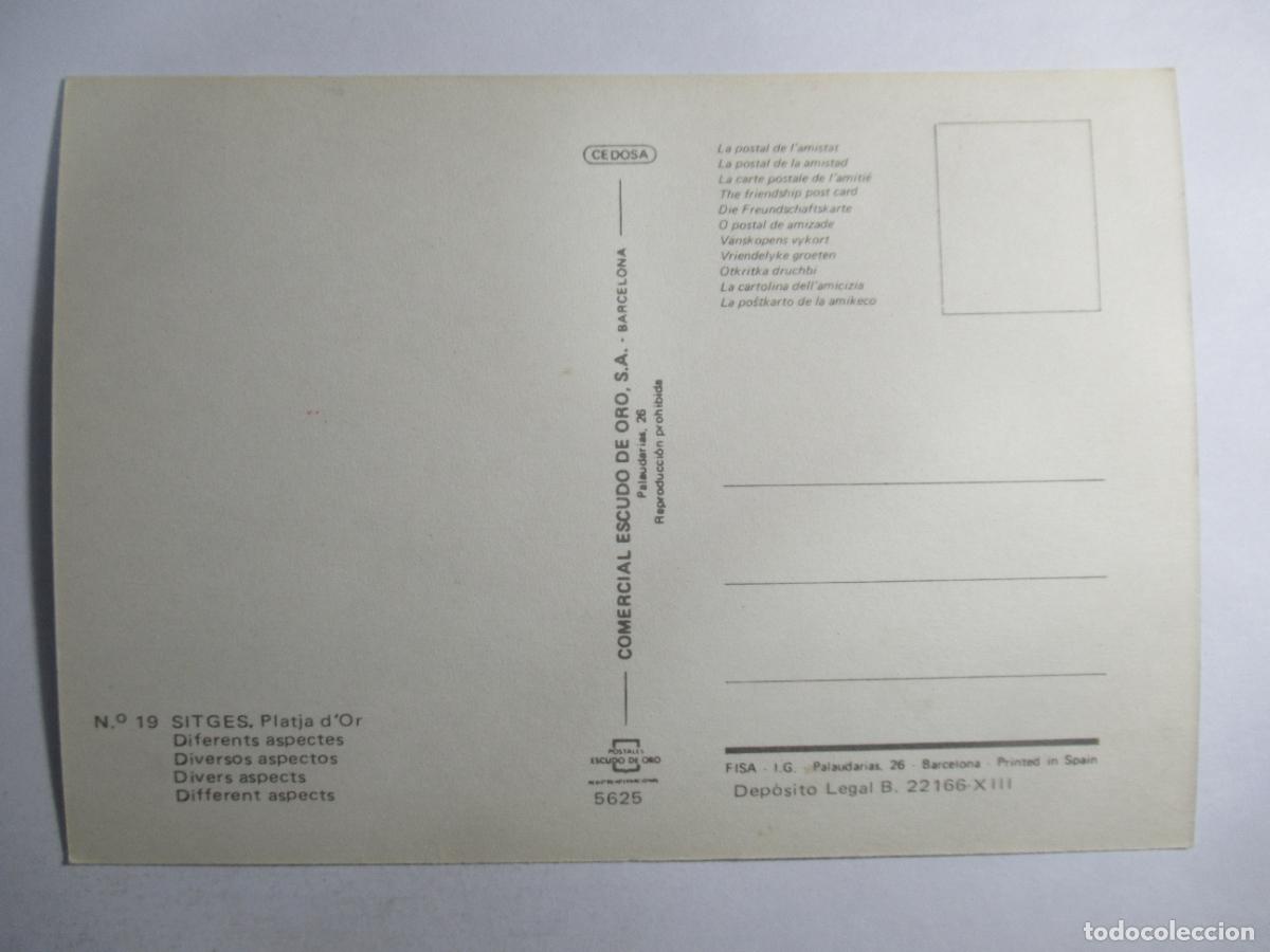Postales: Sitges (Barcelona) - Diversos aspectos - S/C - Foto 2
