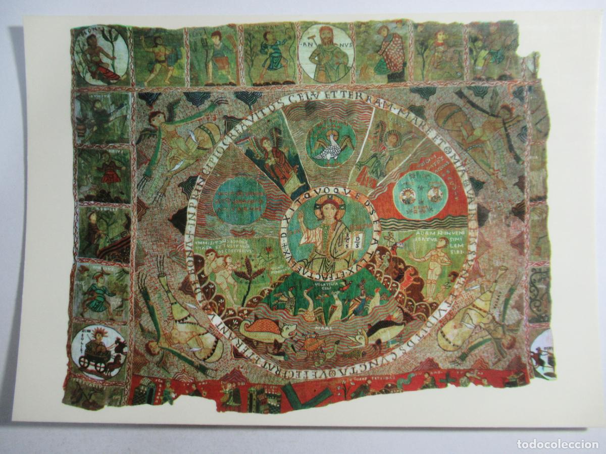 Postales: Gerona - Tesoro de la Catedral - Tapiz de la Creaci&oacute;n - S/C