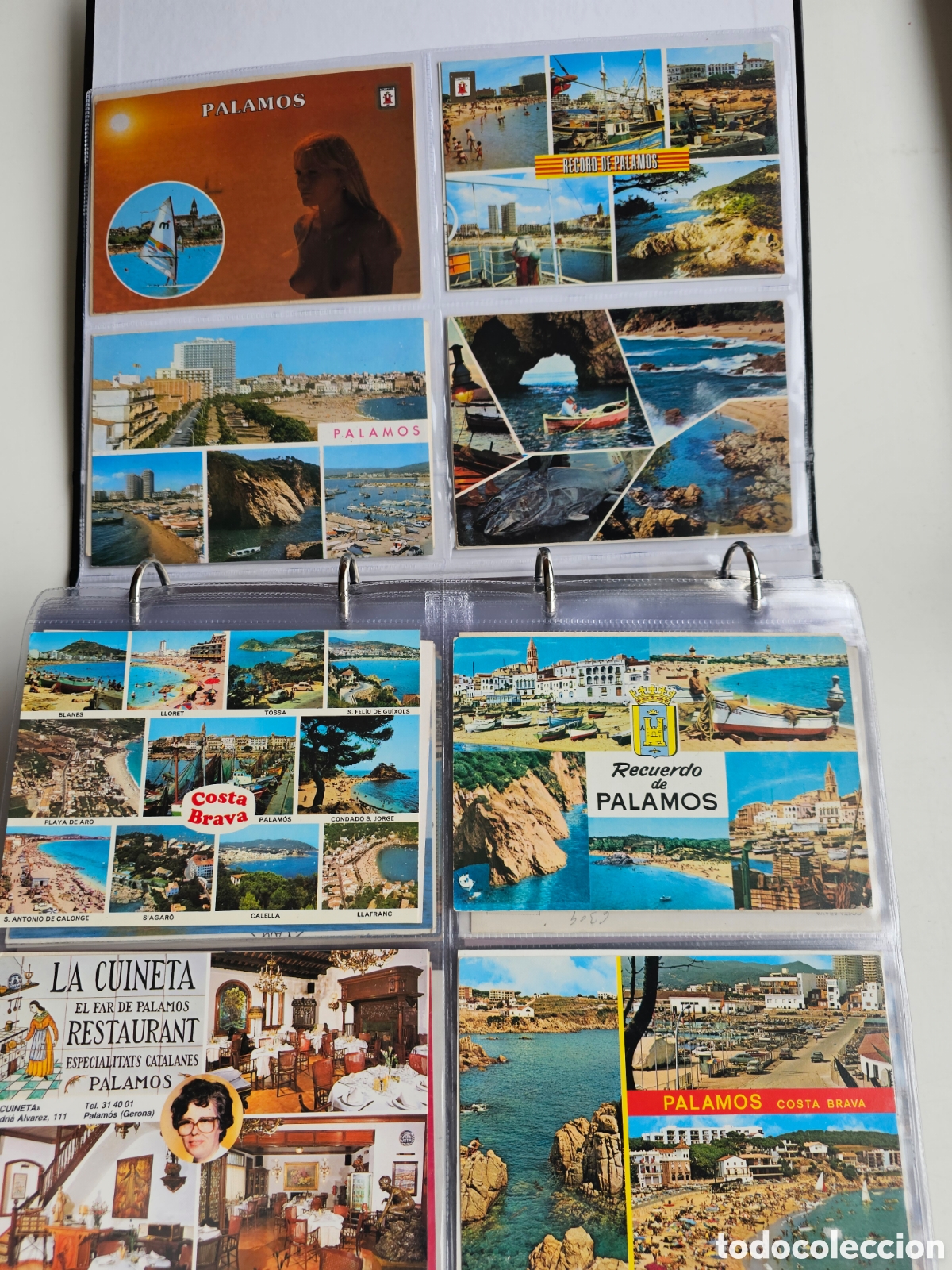 Postales: Fant&aacute;stica colecci&oacute;n de 365 postales de Palam&oacute;s 23 en Blanco y negro