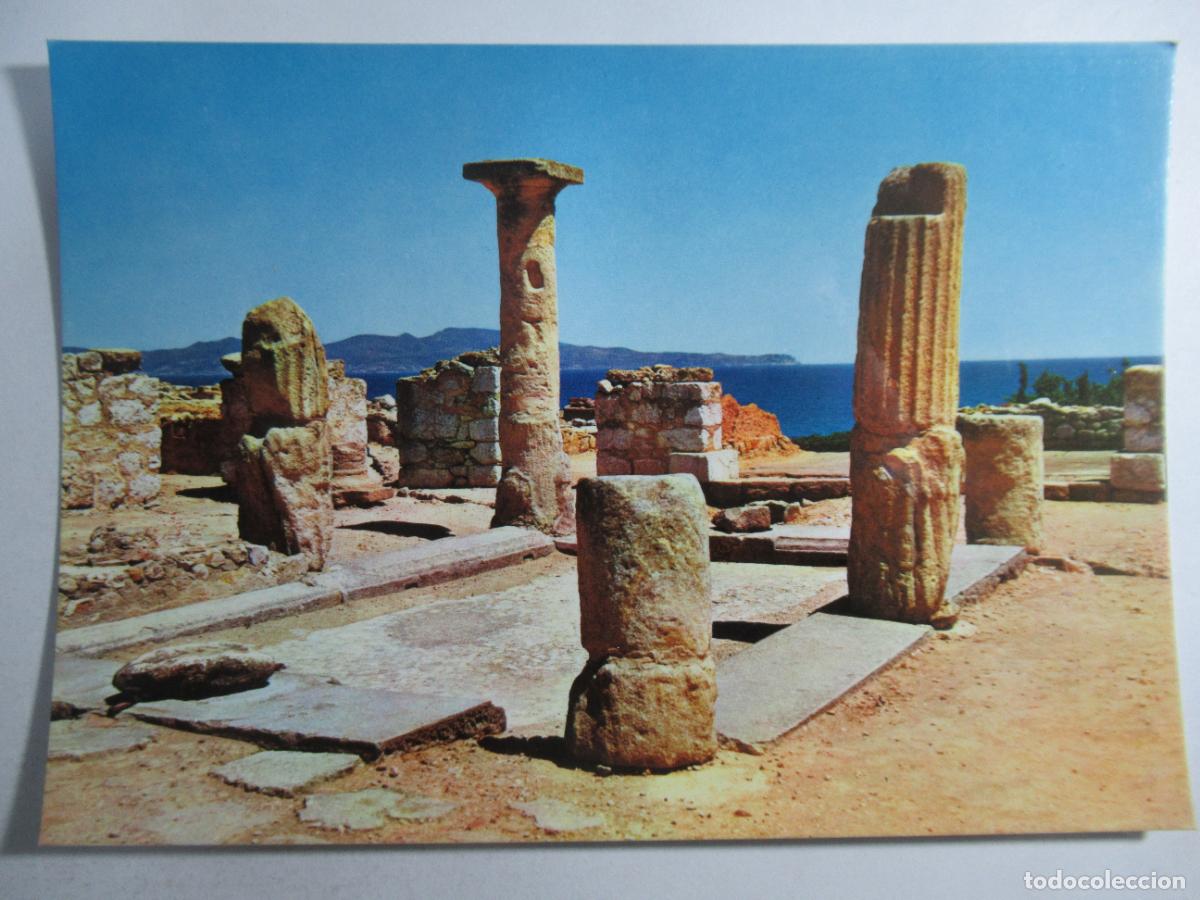 Postales: Ampurias - Atrio de la Casa romana - S/C