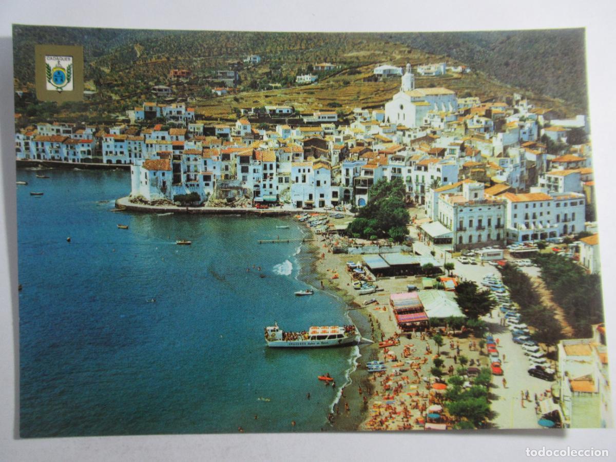 Postales: Cadaqu&eacute;s - Costa Brava - Vista a&eacute;rea - S/C
