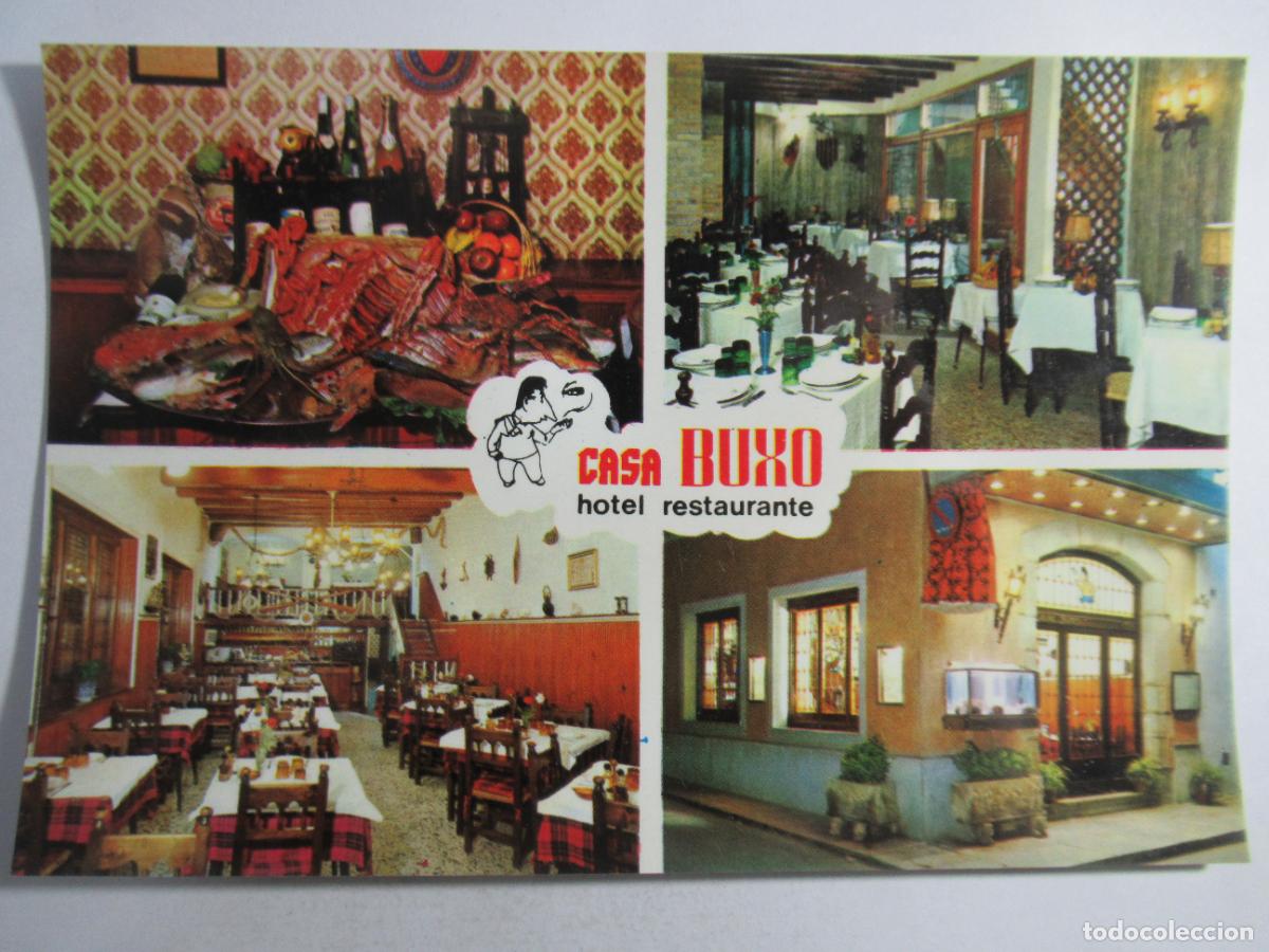 Postales: San Feliu de Guixols (Girona) - Restaurante Hotel Casa Bux&oacute; - S/C