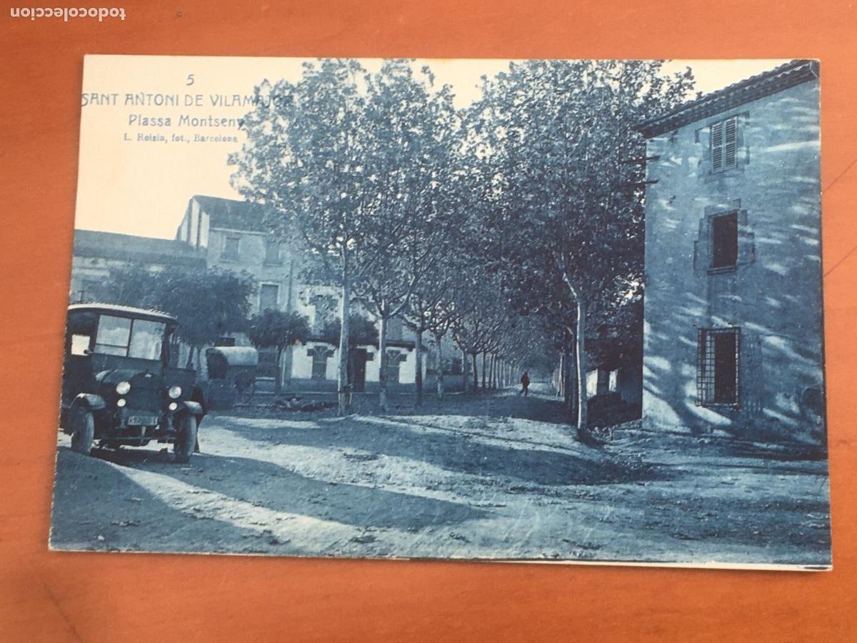 Cartoline: sant antoni vilamajor plassa montseny postal original antigua