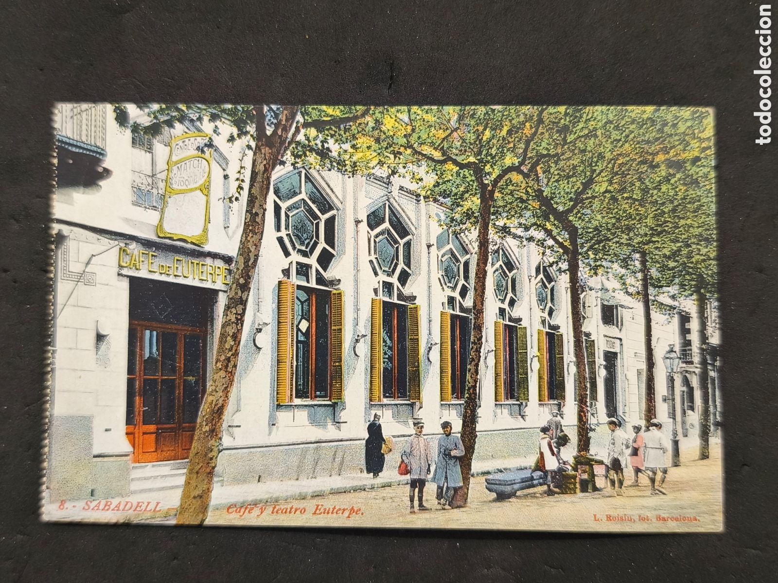 Postcards: Sabadell caf&eacute; y teatro euterpe