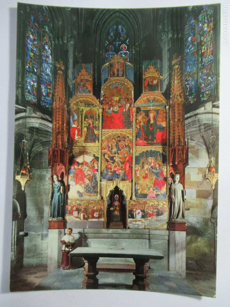Postales: Tarragona - Catedral. Altar de Ntra. Sra. de Montserrat - S/C