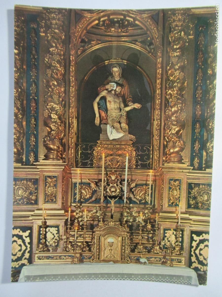 Postales: San Juan de las Abadesas - Altar del Sant&iacute;simo y Capilla de la Dolorosa - S/C