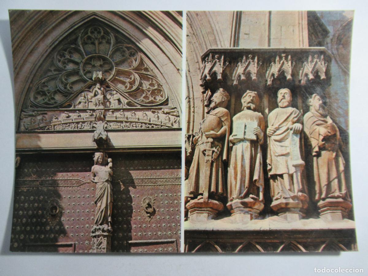 Postales: Tarragona - Dos detalles de la Catedral - S/C