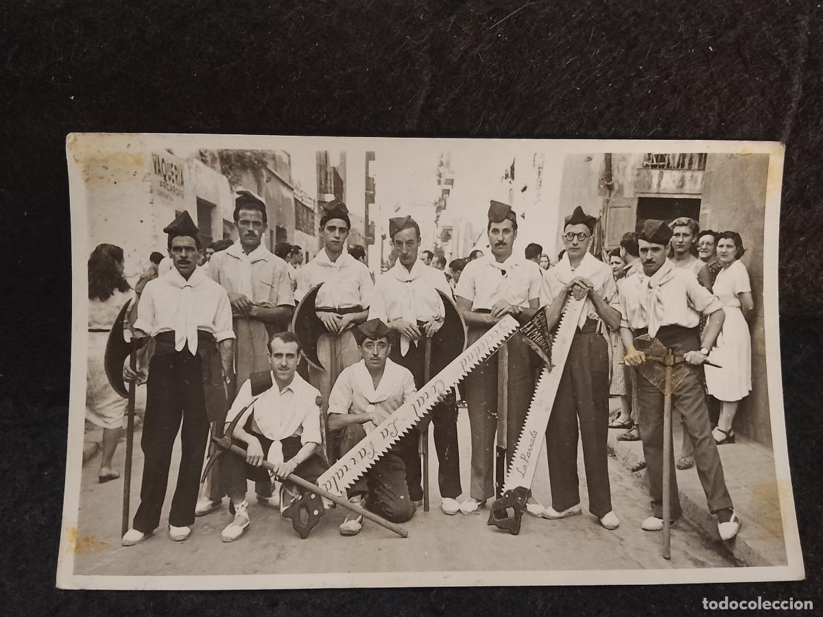 Postales: BARCELONA - SOCIEDAD CORAL LA PARRALA - FOTOGRAFIA TIPO POSTAL ANTIGUA -(115.941)