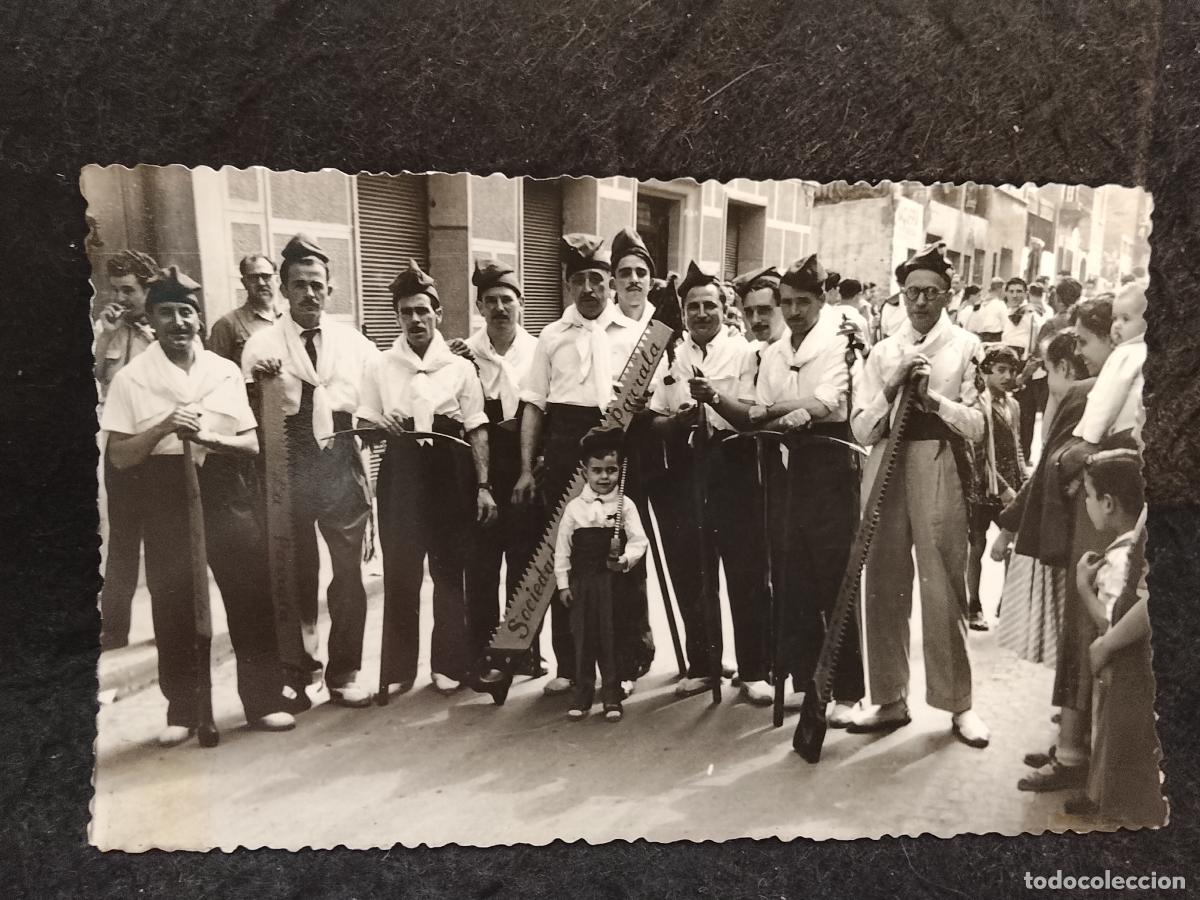 Postales: BARCELONA - SOCIEDAD CORAL LA PARRALA - FOTOGRAFIA TIPO POSTAL ANTIGUA -(115.945)